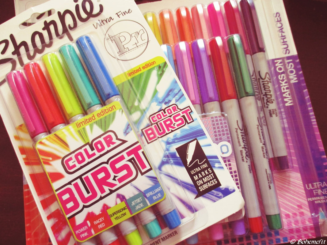 Sharpie Ultra-Fine Color Burst Markers 5-Pack (Limited Edition